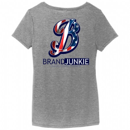 Women's Brand Junkie USA T-Shirt #2