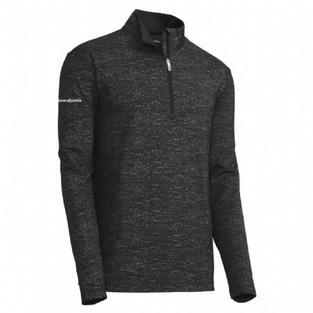 Sport-Tek Sport-Wick Stretch Reflective Heather 1/2-Zip Pullover #3